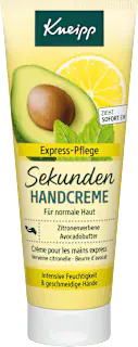 Kneipp Handcreme Sekunden Zitronenverbene & Avocadobutter, 75 ml