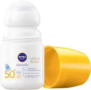 NIVEA SUN Sonnenroller babies & kids sensitiv LSF 50+, 50 ml