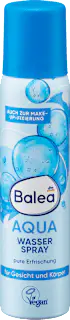 Balea Bodyspray Wasserspray Aqua, Reisegröße, 75 ml