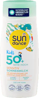 SUNDANCE Sonnenmilch Kids sensitiv, LSF 50+, 200 ml