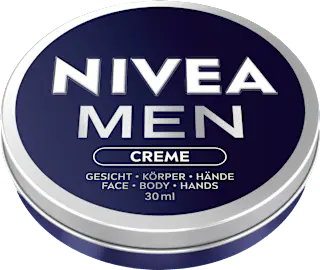 NIVEA MEN Körperpflege Creme, Reisegröße, 30 ml