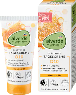 alverde NATURKOSMETIK Gesichtscreme Q10 Haut ab 30, 50 ml