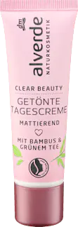 alverde NATURKOSMETIK Getönte Tagescreme clear beauty, 30 ml