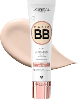 L'ORÉAL PARiS BB Cream 5in1, 24h feuchtigkeitsspendend, Sehr Hell, LSF 11, 30 ml