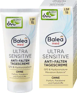 Balea med Tagescreme Q10 Hyaluron LSF15, 50 ml