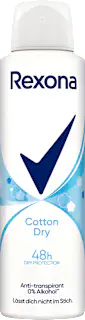 Rexona Antitranspirant Deospray cotton dry, 150 ml