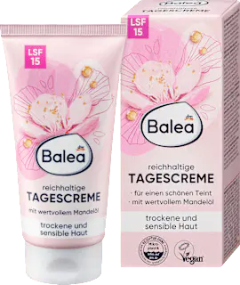 Balea Gesichtscreme reichhaltig LSF 15, 50 ml