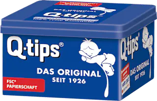 Q-tips Wattestäbchen Box Original, 206 St