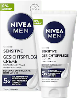 NIVEA MEN Gesichtscreme Sensitive, 75 ml