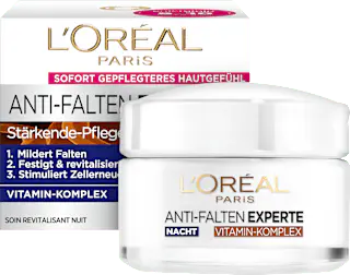 L'ORÉAL PARiS Nachtcreme Anti Falten Experte 65+, 50 ml