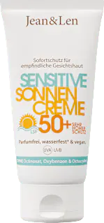 Jean&Len Sonnencreme sensitiv LSF 50+, 50 ml