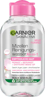 Garnier Skin Active Mizellenwasser All-in-1, Reisegröße, 100 ml
