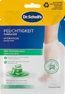 Dr. Scholl's Fußmaske Socken mit Aloe Vera (1 Paar), 2 St
