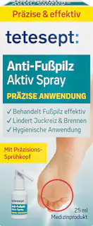 tetesept Fußpilz Entferner Spray, 25 ml