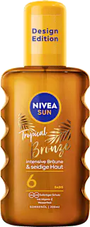 NIVEA SUN Sonnenölspray tropical bronze, LSF 6, 200 ml