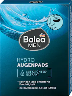 Balea MEN Augenpads Hydro (6 Paar), 12 St