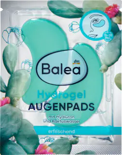 Balea Augenpads Hydrogel Kaktuswasser (1 Paar), 2 St