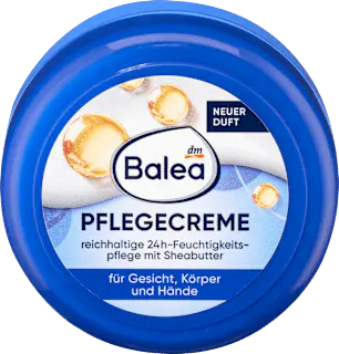 Balea Pflegecreme Sheabutter, Reisegröße, 50 ml