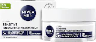 NIVEA MEN Feuchtigkeitscreme Sensitive Intensive, 50 ml