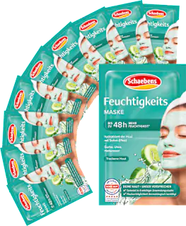 Schaebens Gesichtsmaske Feuchtigkeit (10 St x2x5 ml), 100 ml