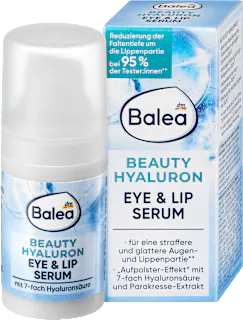 Balea Augen & Lippen Serum Beauty Hyaluron Eye & Lip Serum, 15 ml
