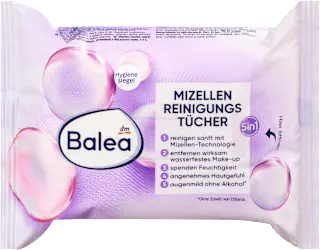 Balea Abschminktücher Mizellen, 25 St