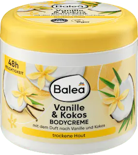 Balea Bodycreme Vanille & Kokos, 500 ml
