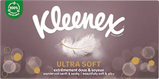 Kleenex Taschentücher Box Ultra Soft, 64 St