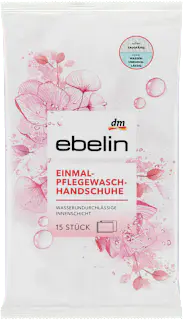 ebelin Waschhandschuhe Einmal Pflege, 15 St