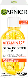 Garnier Skin Active Serum Glow Booster, Vitamin C Anti-Dunkle-Flecken, 30 ml