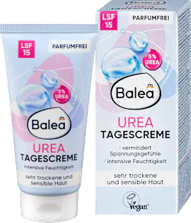 Balea Gesichtscreme Urea LSF 15, 50 ml