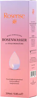 Rosense Gesichtswasser Rosenwasser mit Hyaluronsäure, 200 ml