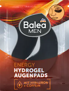 Balea MEN Augenpads Hydrogel Energy (1 Paar), 2 St
