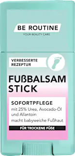 BE ROUTINE Fußcreme, Fußbalsam Stick Urea, 50 g