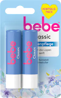 bebe Lippenpflege Classic Doppelpack (2 x 4,9g), 9,8 g