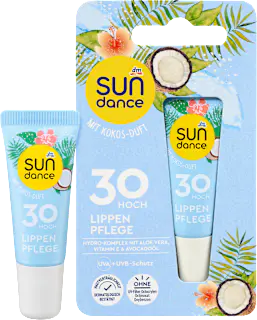 SUNDANCE Lippenpflegetube mit Kokos-Duft, LSF 30, 10 ml