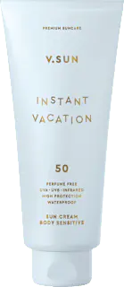 V.SUN Sonnenmilch sensitiv "instant vacation", LSF 50, 200 ml