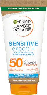 Garnier Ambre Solaire Sonnenmilch sensitive expert+, LSF 50+, 175 ml