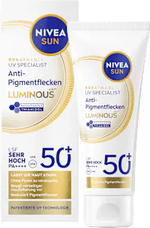 NIVEA SUN Sonnenfluid Gesicht Anti Pigmentflecken LSF 50+, 40 ml