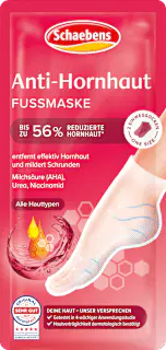 Schaebens Fußmaske Socken Anti Hornhaut (1 Paar), 2 St