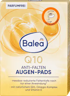 Balea Anti Falten Augenpads Q10 (6 Paar), 12 St