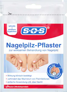 SOS Nagelpilz Pflaster, 8 St