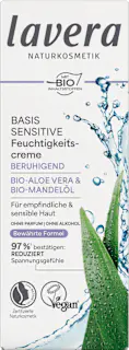 lavera NATURKOSMETIK Gesichtscreme Basis Sensitiv beruhigend, 50 ml