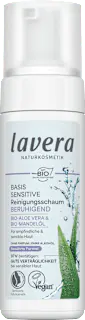 lavera NATURKOSMETIK Reinigungsschaum Basis Sensitiv, 150 ml