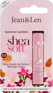 Jean&Len Lippenpflege Mandel Sensitiv, 4,8 g
