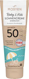 Mabyen Sonnencreme Baby & Kids sensitiv LSF 50, 100 ml