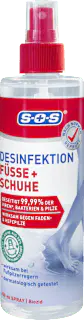SOS Desinfektionsspray für Füße & Schuhe, 250 ml