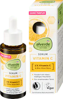 alverde NATURKOSMETIK Serum Vitamin C, 30 ml