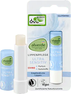 alverde NATURKOSMETIK Lippenpflege Sensitive, 4,8 g