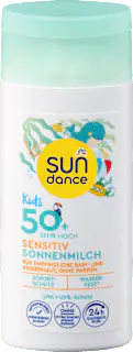 SUNDANCE Sonnenmilch Kids sensitiv LSF 50+, Reisegröße, 50 ml